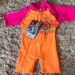 Sunway UV protection infant swimsuit